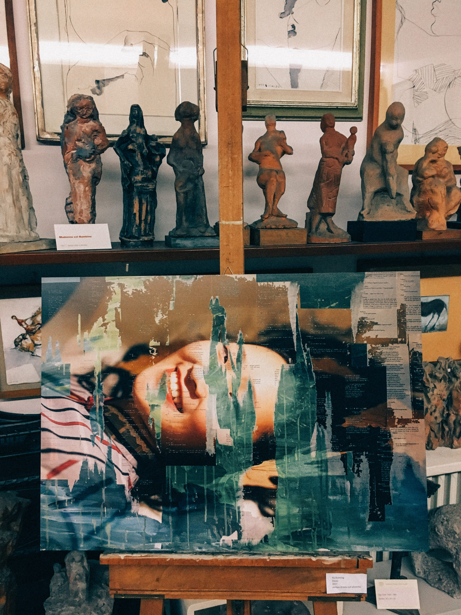 Il Museo Ugo Guidi, dove fra platani, pini e pioppi, nascevano sculture d'artista. Oggi la sua casa-atelier è un museo aperto a tutti